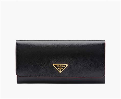 wallets for women prada|prada wallet price list.